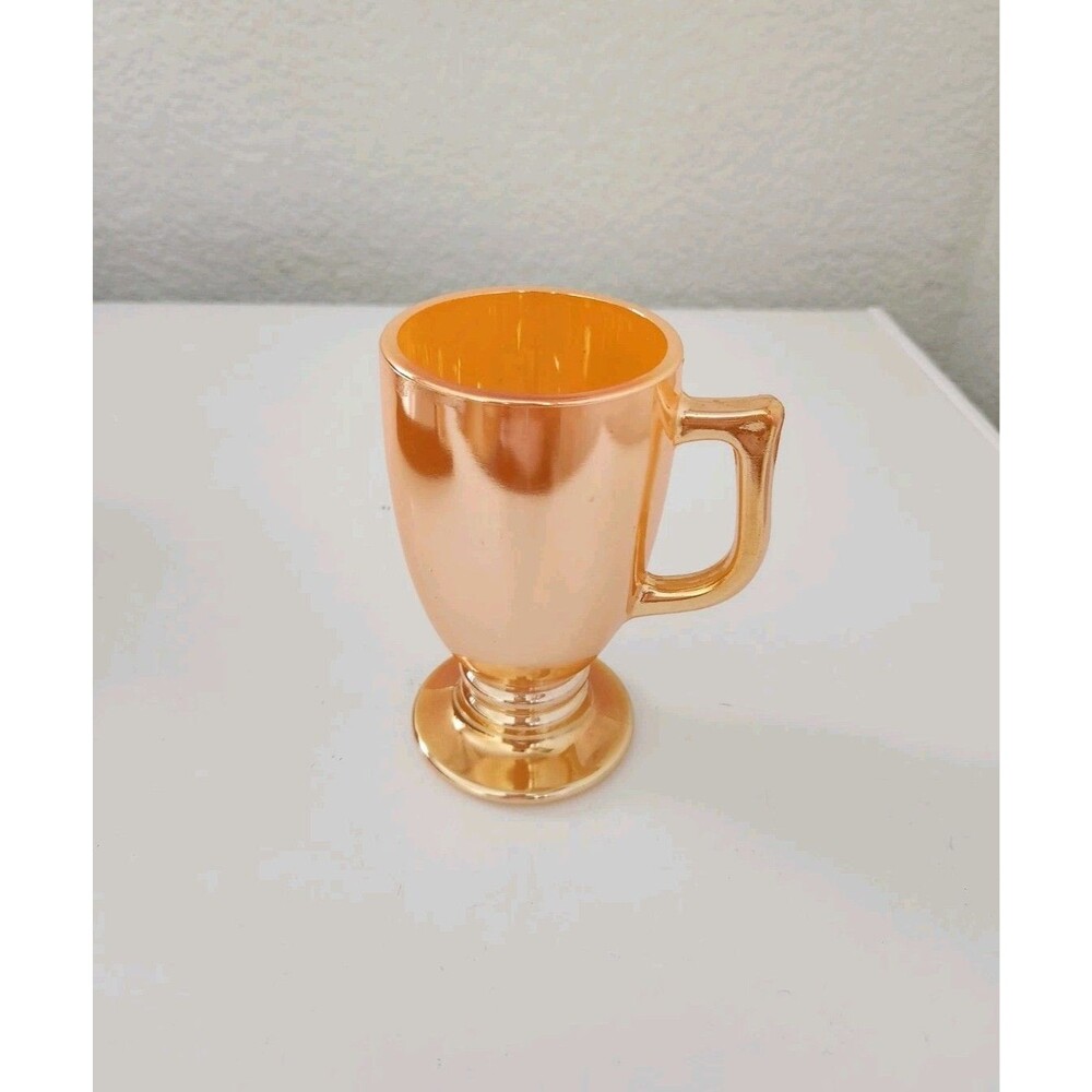 Vintage Fire King Peach Lustre Pedestal Mug Replacement